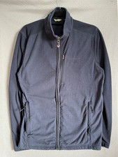 Brasher navy full zip fleece jacket M outdoor hiking fleece packable layer mens