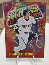 Shohei Ohtani Titans of the Game /5 Topps 2026 Series 1