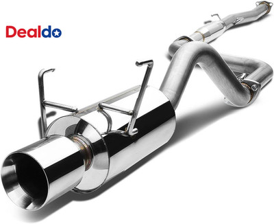 CBE-HDS93-NRT Cat Back Exhaust System [Compatible with 93-97 Honda Civic Del Sol