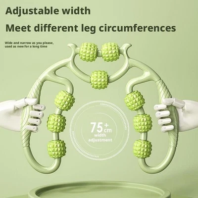 ^_9-Wheel Fascia Muscle Roller,Cellulite Roller,Massage Roller For Relieve Z7O0 - Image 1 of 4