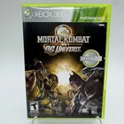 Mortal Kombat vs. DC Universe Xbox 360 Complete CIB Platinum Hits