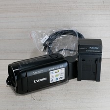 Canon VIXIA HF R82 HD Camcorder Black Bundle GOOD/TESTED W Charger cable