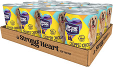 A Strong Heart Wet Dog Food, Chopped Chicken Dinner - 13.2 Oz Cans (Pack of 12), 2.98 per gallon