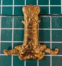 11th Hussars Unissued Cap Badge SliderMarked BB-519