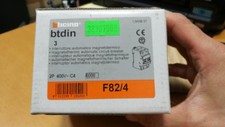 BTICINO F82/4 interruttore automatico MAGNETOTERMICO 2P curva C 4 ampere