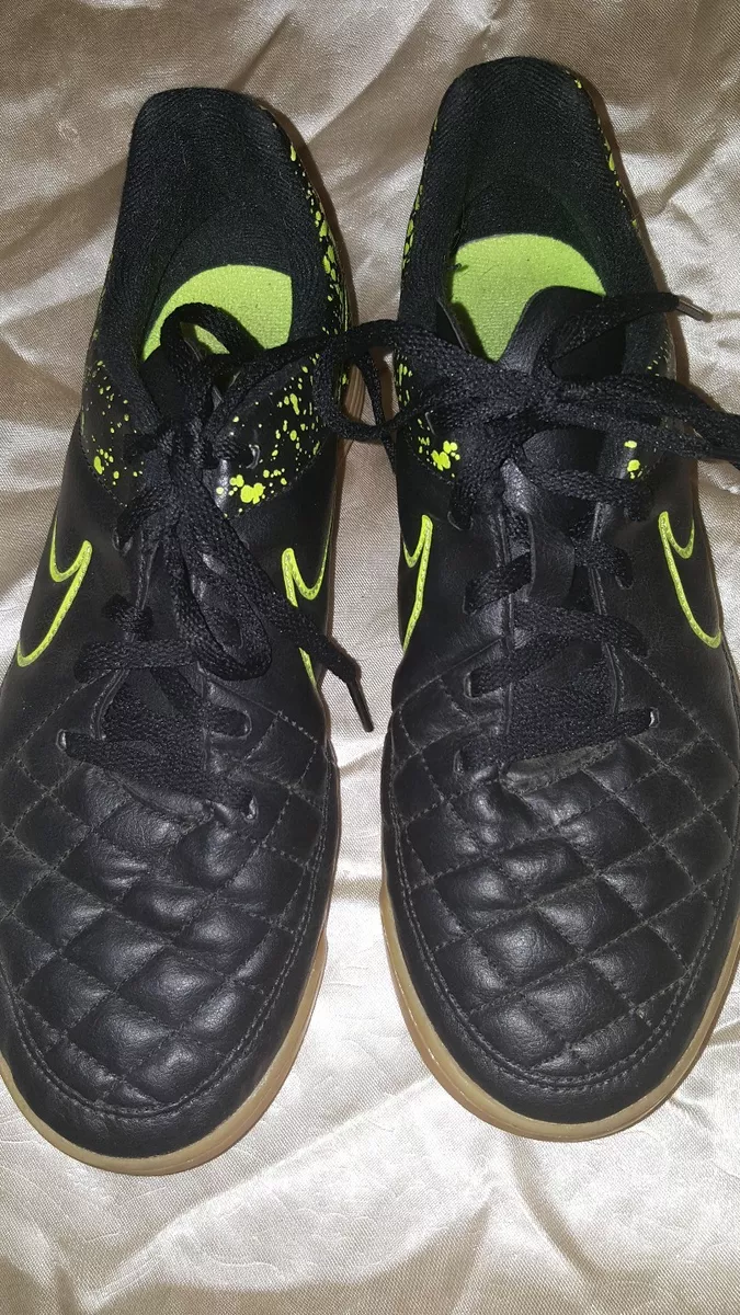 Reportero Cuarto Indomable NIKE BETTER WORLD TEMPO SHOE SIZE 5.5Y BLACK/LIME GREEN LACE UP MINT  CONDITION | eBay