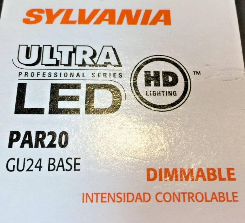 SYLVANIA ULTRA PRO SERIES LED Dimmable Bulb GU24 Base NIB * HD Lighting - Image 2 of 4