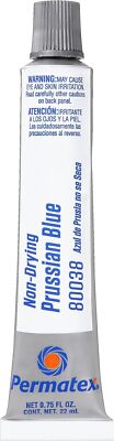 Permatex 80038 Prussian Blue Fitting Compound, 0.75 fl oz Tube