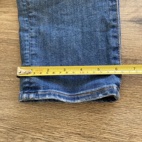 American Eagle Womens Jeans Size 18 Long Hi-Rise Jegging Crop Stretch Repair - Picture 14 of 16