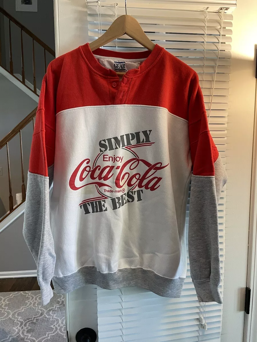 Coca-Cola Color Block Logo Sweatshirt