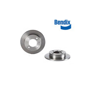 Paar Bremsscheiben Vorne Ford Fiesta Bendix FüR 1102559