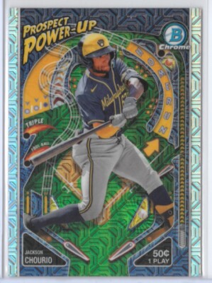 2024 Bowman - Prospect Power-Up #PP-6 Jackson Chourio Mojo