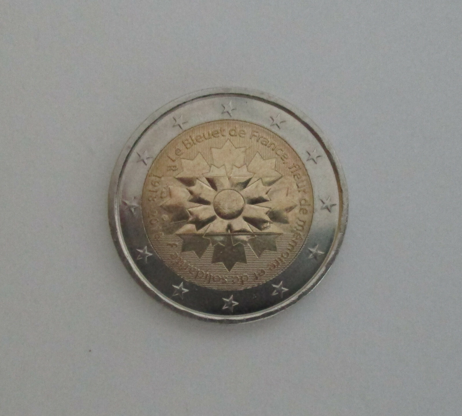 Piece 2 Euros Bleuet De France 2018 Valeur 2018 €2 euro commemorative coin - Bleuet de France | eBay