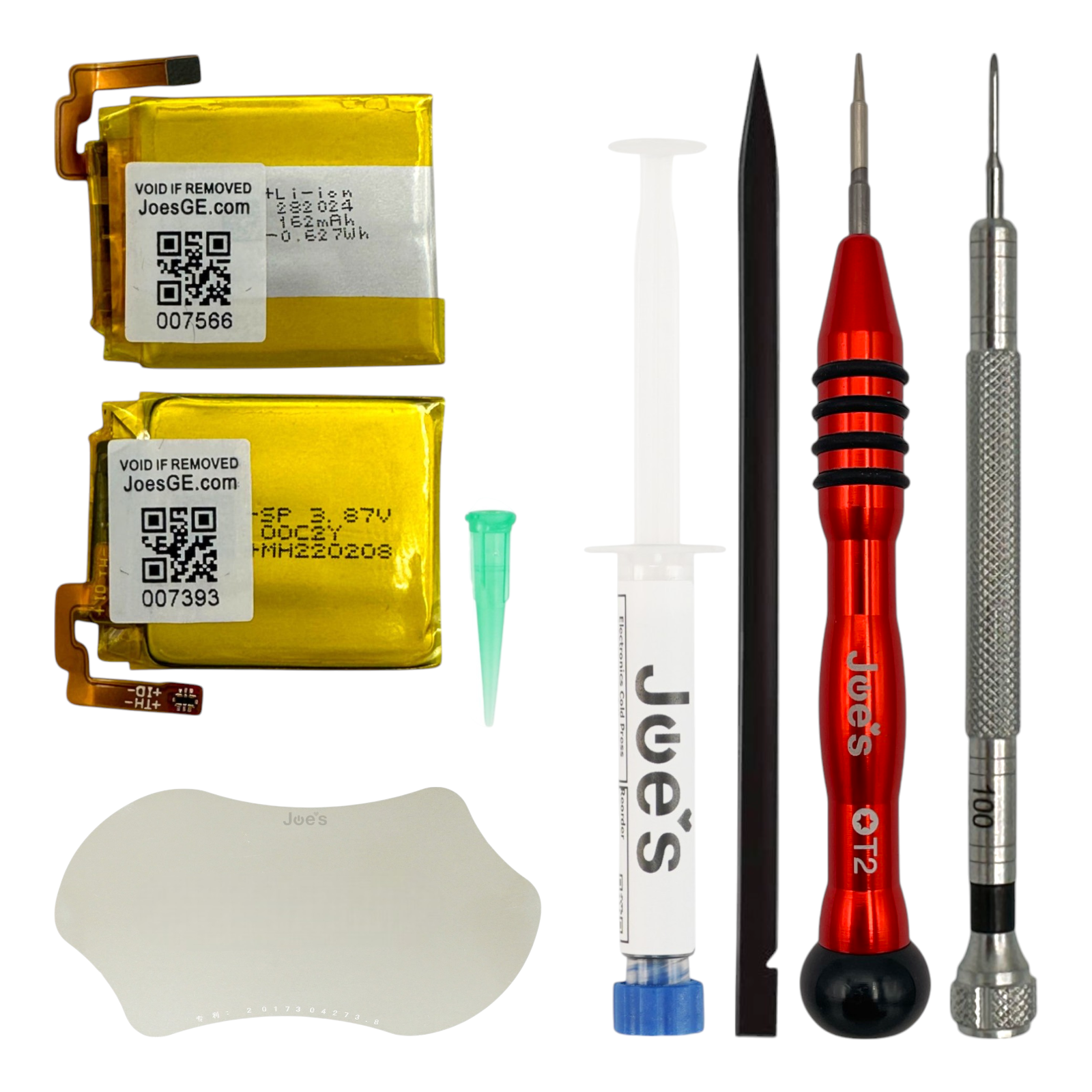 Fitbit Versa 4 FB523 Sense 2 FB521 162mAh Battery Replacement Repair Kit - Parts-image