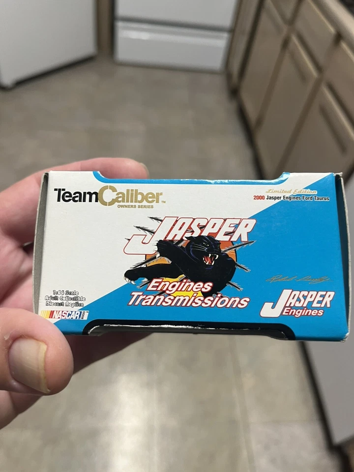 Robert Pressley #77 motores Jasper 2000 Ford Team calibre 1/64 RARO NASCAR Foto 3 de 4