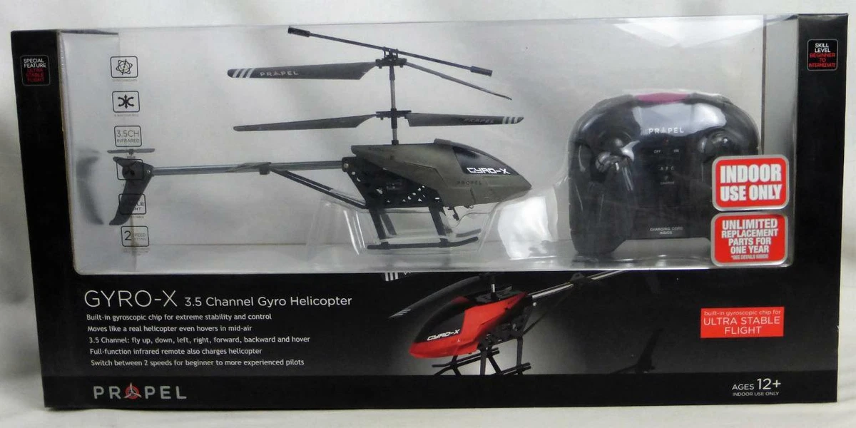 Propel Easy Fly Helicopter Grey Gyro X