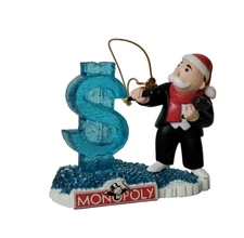 Hasbro Christmas Ornament MONOPOLY GAME by Basic Fun  RETIRED  2005
