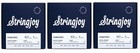 Stringjoy NW0921 Signatures Banjo String Set Nickel Wound 9-21 (3-Pack)