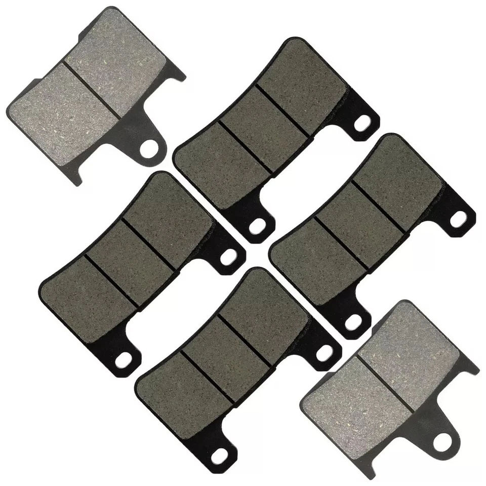 Pastillas de freno delanteras y traseras para Suzuki GSXR600 GSX-R600 2004 2005 Foto 2 de 4