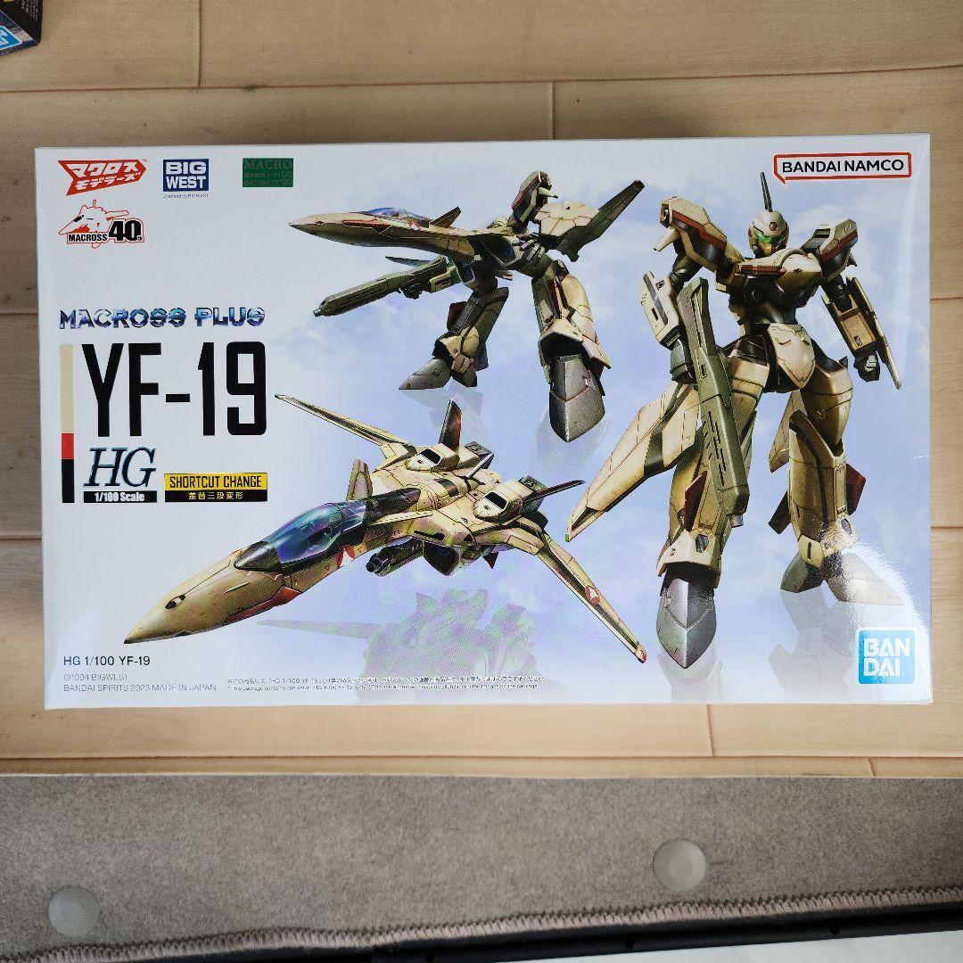 HG 龍神丸 & HG YF-19 1/100プラモデルセット Amazon.com: Bandai Hobby - Macross Plus - YF-19, Bandai