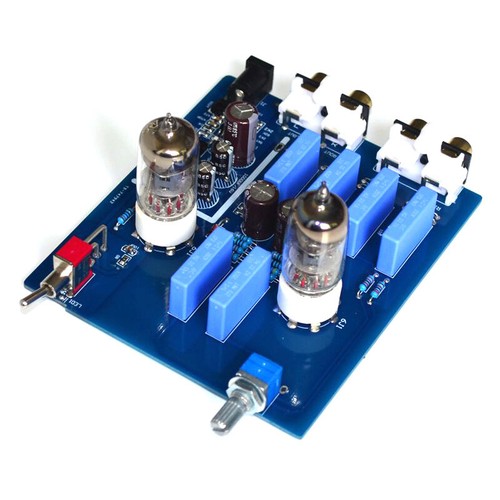 1pcs 6J1 Tube Bile Fever DC12V Audio HIFI Mini Pre-amplifier Board - 第 2/5 張圖片