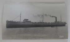Steamship Steamer VICTOLITE real photo postcard RPPC