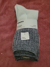 Sonoma The Everyday Crew Socks 5 Pairs-Fits Sock Size 9-11 NEW