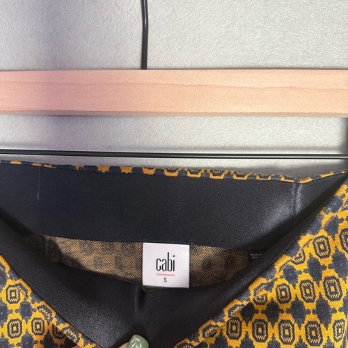 CAbi Women’s Standout Kensington Proper Medallion Ponte Knit Skirt Marigold S - Picture 6 of 9
