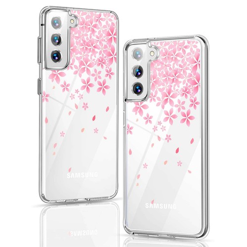 Elegante Funda Suave TPU con Estampado de Flores para Samsung Galaxy S21 FE S23 S24 S25 - Imagen 11 de 95
