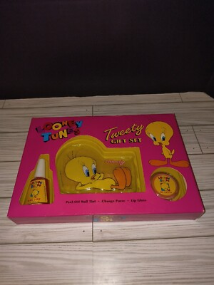 Looney Tunes Vintage Tweety Gift Set Change Purse 1994