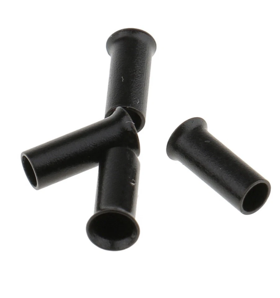 6mm Black Copper I-Tips Tube Beads - Image 3 of 4