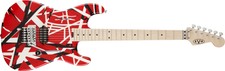 Evh Striped Series - Red With Black Stripes