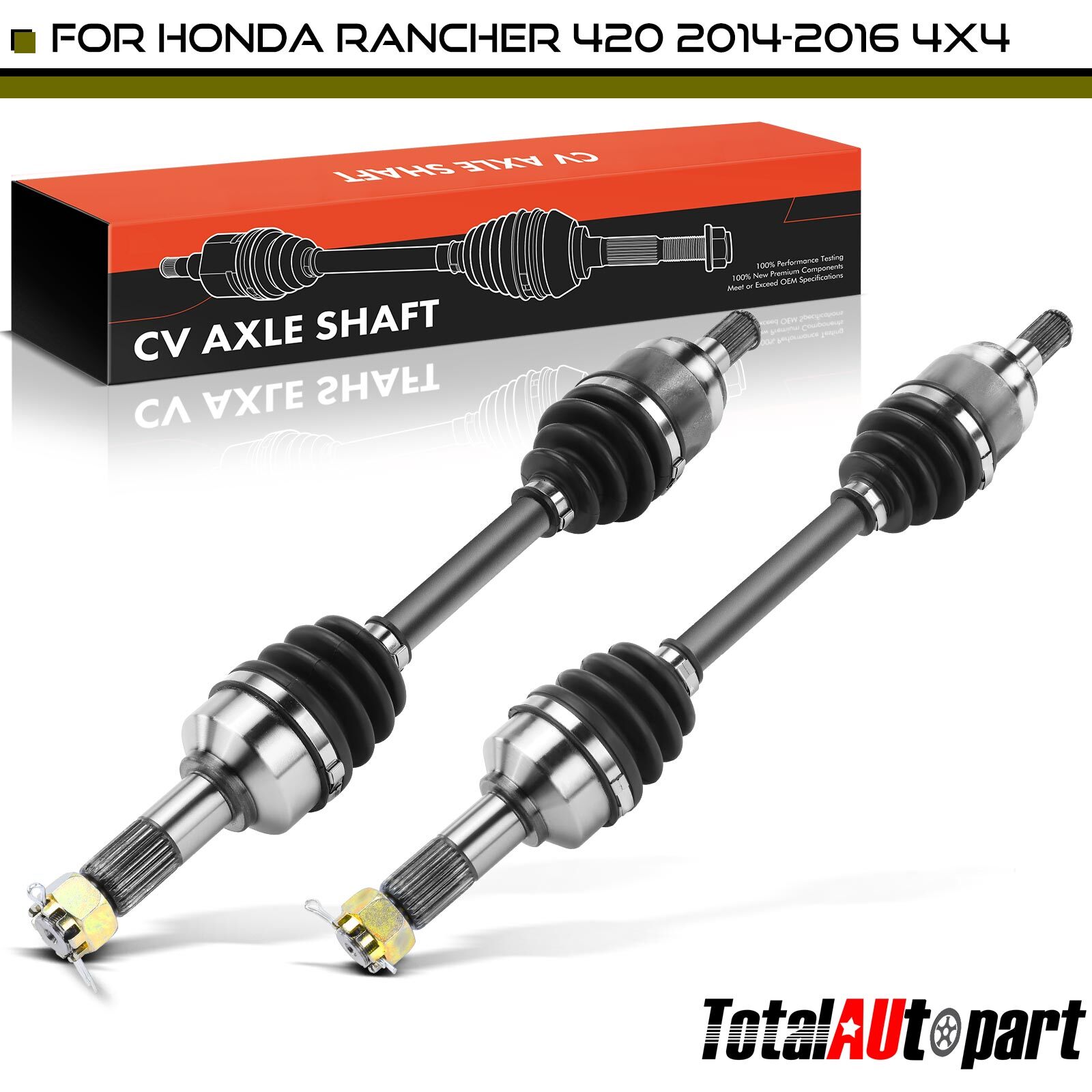 EPI WE130182 EPI 17-19 Honda 420 Rancher/2019 TRX520 Rubicon CV Boot Heavy Duty