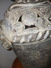 vintage terracotta elephant