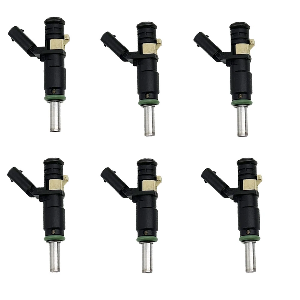 6X Fuel Injector For MERCEDES-BENZ S400 2010-2013 S550 2007-2011 SL550 2007-2012 - Image 2 of 4