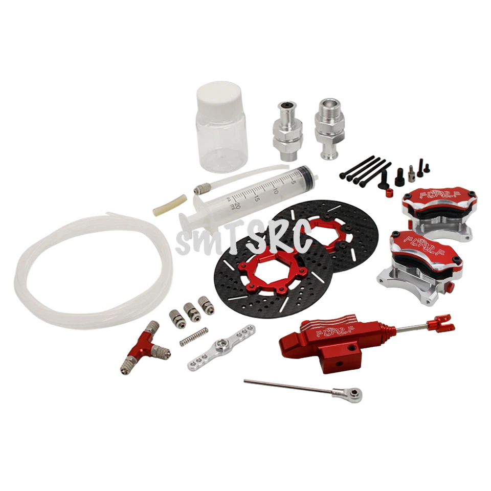 Metal FLMLF Front Wheel Hydraulic Brake For 1/5 RC Car Baja 5B 5T 5SC RC CAR - Image 2 of 4