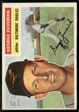 1956 Topps #276 George Zuverink EX-MT/NM