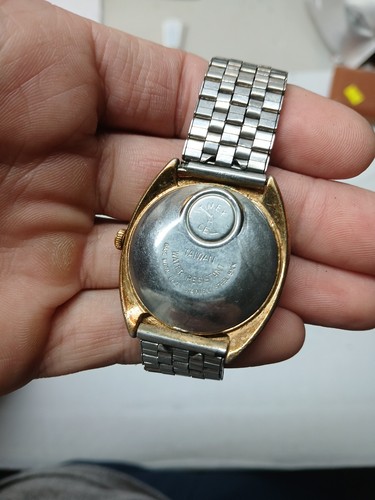 Vintage Timex Electric 47619 26080 Water Resistant Men's Wrist Watch Taiwan - Picture 7 of 10
