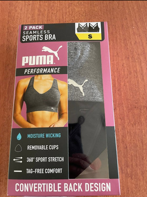 NWT Puma Ladies 2-pack Sports Bras - Size S