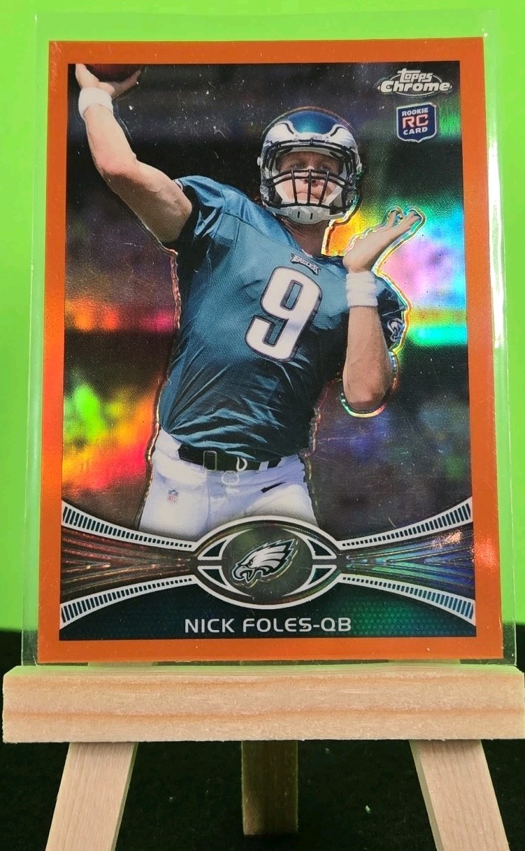 2012 Topps Chrome - Nick Foles #153 Orange Refractor (RC)
