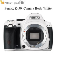 Pentax K-50 Digital SLR Camera BodyOnly 16.2MP White Exposure Compensation