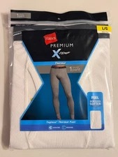 Hanes Men's X-Temp Waffle Knit Thermal Pants - Natural
