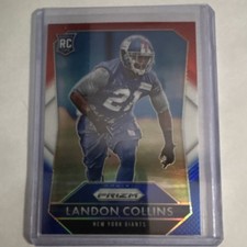 2015 Panini Prizm Landon Collins Rookie #260 Red White & Blue New York Giants