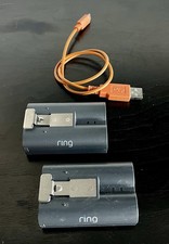 2X Rechargeable Batteries Ring Video DoorBell 2, 3 4 Quick Release W USB Cord