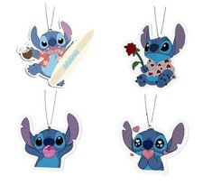 Rawan 4 Pack Carir Freshener Cartoonccessories Cute for 1 Count Pack of 4 A