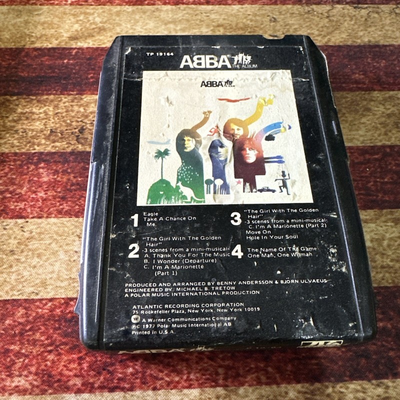 Abba - The Album - 8-Track Tape - Atlantic Records - 1977