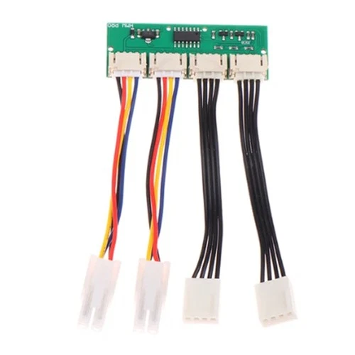 2X(12 V 4-In-1 Quadratischer 4-Poliger Lüftersimulator-Emulator, Speziell f4690