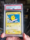 Rising Rivals Surfing Pikachu Holo 2009 Pokemon Platinum #114/111 PSA 8 New Cert