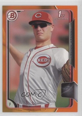 2015 Bowman Draft Orange 23/25 Tanner Rainey #155 a8x