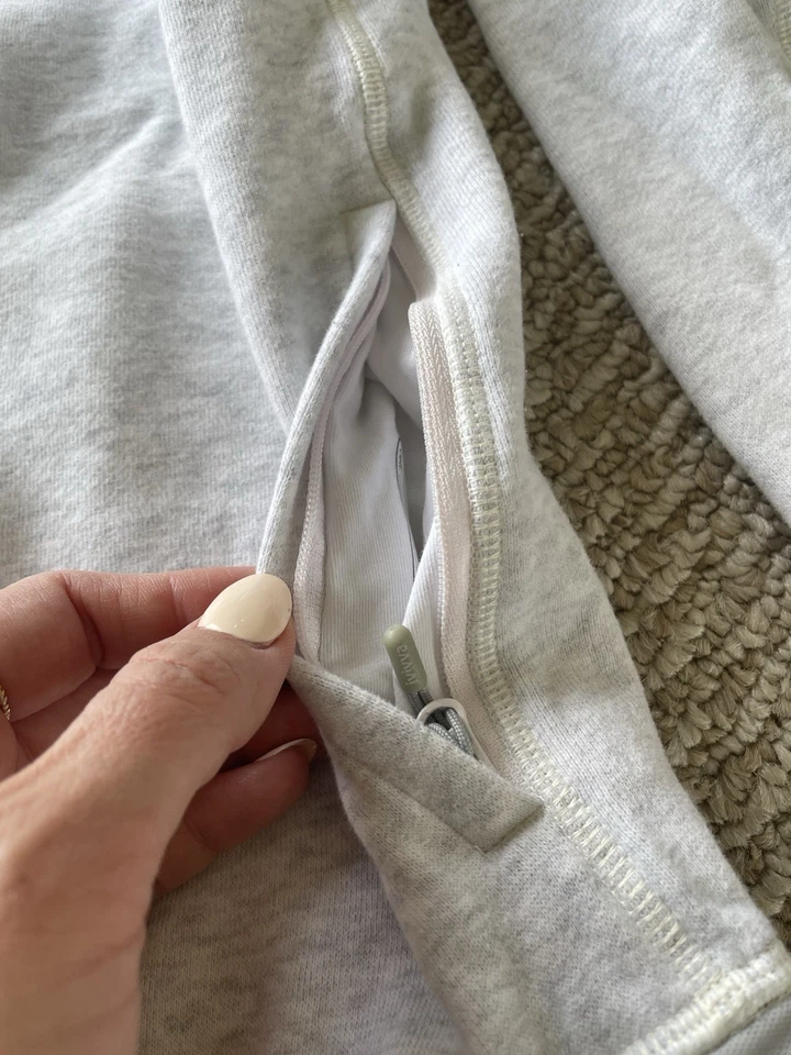 Lululemon Ivivva Full Zip Sweatshirt Track Jacket Mesh Girls Large 12  - Image 3 of 4